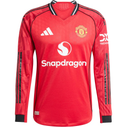 adidas Manchester United Authentic langarm Heimtrikot 2025/26 Herren