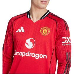 adidas Manchester United Authentic langarm Heimtrikot 2025/26 Herren