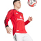 adidas Manchester United Authentic langarm Heimtrikot 2025/26 Herren