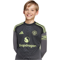 adidas Manchester United langarm Torwarttrikot 2025/26 Kinder