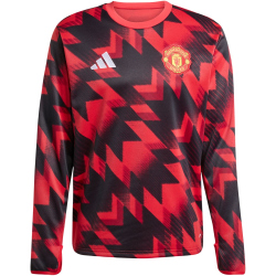 adidas Manchester United langarm Aufwärmshirt 2025/26 Herren