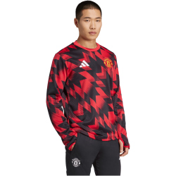 adidas Manchester United langarm Aufwärmshirt 2025/26 Herren