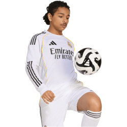 adidas Real Madrid Authentic langarm Heimtrikot 2025/26 Herren