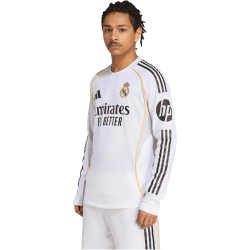 adidas Real Madrid Authentic langarm Heimtrikot 2025/26 Herren