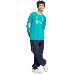 adidas Originals FC Liverpool langarm Ausweichtrikot 2025/26 Herren