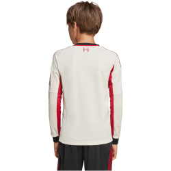 adidas FC Liverpool langarm Auswärtstrikot 2025/26 Kinder