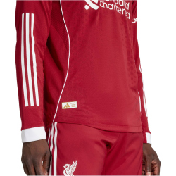 adidas FC Liverpool Authentic langarm Heimtrikot 2025/26 Herren