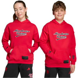 adidas Manchester United US Hoodie 2025/26 Kinder