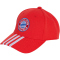 adidas FC Bayern München Heim Baseball Cap 2025/26 JX0497 - red/white 54 - 60 cm