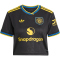 adidas Originals Manchester United Cropped Ausweichtrikot 2025/26 Damen KD4232 - black XS