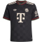 adidas Originals FC Bayern München Ausweichtrikot 2025/26 Kinder KE6797 - black/halo ivory 128