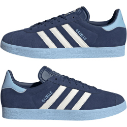 adidas Gazelle Sneaker JR4175 - tech indigo/chalk white/glow blue 40