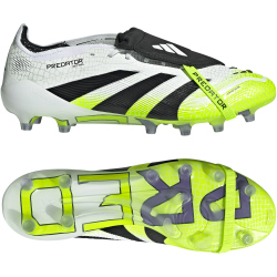 adidas Predator Elite AG Fußballschuhe JS0945 - cloud white/core black/lucid lemon 41 1/3