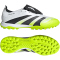 adidas Predator League TF Multinocken-Fußballschuhe JQ1072 - cloud white/core black/lucid lemon 36 2/3