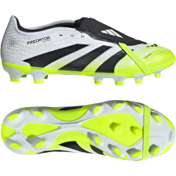 adidas Predator Pro MG Fußballschuhe JS4074 - cloud white/core black/lucid lemon 40 2/3