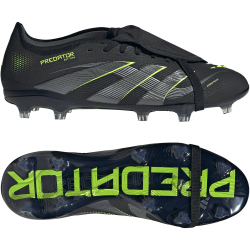 adidas Predator Pro FG Fußballschuhe JS4072 - core black/carbon/lucid lemon 44