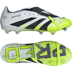 adidas Predator Pro FG Fußballschuhe JS4071 - cloud white/core black/lucid lemon 39 1/3