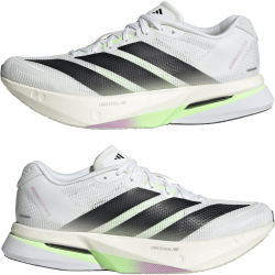 adidas Adizero Boston 13 Laufschuhe Damen JS4951 - cloud white/core black/dash grey 39 1/3