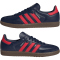adidas FC Arsenal Samba Sneaker JQ4037 - night indigo/pure ruby/GUM5 39 1/3
