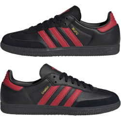 adidas Manchester United Samba Sneaker JQ4036 - core black/mufc red/core black 41 1/3