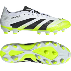 adidas Predator Pro MG Fußballschuhe JI1186 - cloud white/core black/lucid lemon 45 1/3