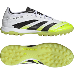 adidas Predator Pro TF Multinocken-Fußballschuhe JI1181 - cloud white/core black/lucid lemon 41 1/3