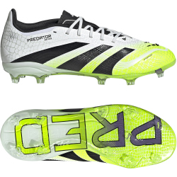 adidas Predator Elite FG Fußballschuhe Kinder JI1179 - cloud white/core black/lucid lemon 36 2/3