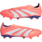 adidas Predator League Laceless FG/MG Fußballschuhe JI1167 - signal coral/cloud white/beam orange 41 1/3