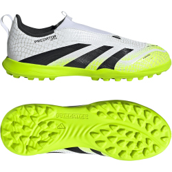 adidas Predator League Laceless TF Multinocken-Fußballschuhe Kinder JI1153 - cloud white/core black/lucid lemon 35