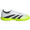 adidas Predator League Laceless TF Multinocken-Fußballschuhe Kinder JI1153 - cloud white/core black/lucid lemon 35