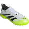 adidas Predator League Laceless TF Multinocken-Fußballschuhe Kinder JI1153 - cloud white/core black/lucid lemon 35