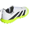 adidas Predator League Laceless TF Multinocken-Fußballschuhe Kinder JI1153 - cloud white/core black/lucid lemon 35