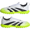 adidas Predator League Laceless TF Multinocken-Fußballschuhe Kinder JI1153 - cloud white/core black/lucid lemon 35