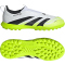 adidas Predator League Laceless TF Multinocken-Fußballschuhe Kinder JI1153 - cloud white/core black/lucid lemon 35