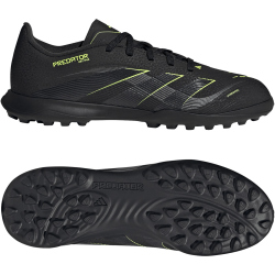 adidas Predator League TF Multinocken-Fußballschuhe Kinder JI1151 - core black/carbon/lucid lemon 33