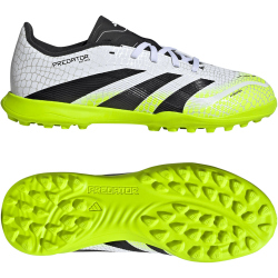 adidas Predator League TF Multinocken-Fußballschuhe Kinder JI1149 - cloud white/core black/lucid lemon 30