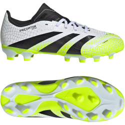 adidas Predator League MG Fußballschuhe Kinder JI1147 - cloud white/core black/lucid lemon 31
