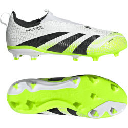 adidas Predator League Laceless FG/MG Fußballschuhe Kinder JI1126 - cloud white/core black/lucid lemon 29