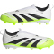 adidas Predator League Laceless FG/MG Fußballschuhe Kinder JI1126 - cloud white/core black/lucid lemon 29