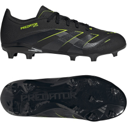 adidas Predator League FG/MG Fußballschuhe Kinder JI1122 - core black/carbon/lucid lemon 32