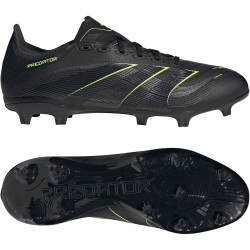 adidas Predator League FG/MG Fußballschuhe JI1118 - core black/carbon/lucid lemon 44 2/3