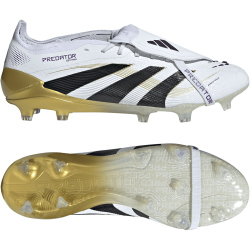 adidas Predator Elite FG Fußballschuhe JI1095 - cloud white/core black/gold met. 42