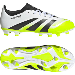 adidas Predator Club FG/MG Fußballschuhe Kinder JH8868 - cloud white/core black/lucid lemon 37 1/3