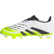 adidas Predator Club FG/MG Fußballschuhe Kinder JH8868 - cloud white/core black/lucid lemon 37 1/3