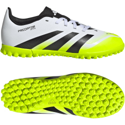 adidas Predator Club TF Multinocken-Fußballschuhe Kinder JH8862 - cloud white/core black/lucid lemon 38 2/3