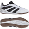 adidas Predator Club Sala IN Fußballschuhe Kinder JR7026 - cloud white/core black/lucid lemon 30