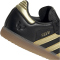 adidas Messi Samba IN Fußballschuhe Kinder JR6349 - core black/gold met./GUM4 30