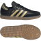 adidas Messi Samba IN Fußballschuhe Kinder JR6349 - core black/gold met./GUM4 30