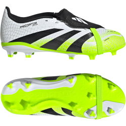 adidas Predator League FG/MG Fußballschuhe Kinder JP9916 - cloud white/core black/lucid lemon 31
