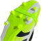 adidas Predator League FG/MG Fußballschuhe Kinder JP9916 - cloud white/core black/lucid lemon 31